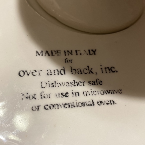 9” cake Display Ceramic Made in Italy - Picture 5 of 9